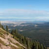 It's a steep rock ascent, but stunning views are all around Black Butte!