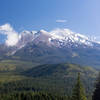 Mount Shasta and Shastina