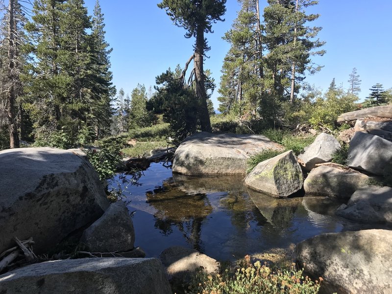 A nice little pool along the Twin Lakes Trail.