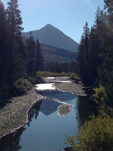 Slate River, next to the Lower Loop