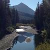 Slate River, next to the Lower Loop