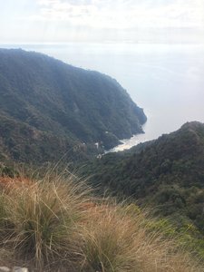 Looking down to San Fruttuoso