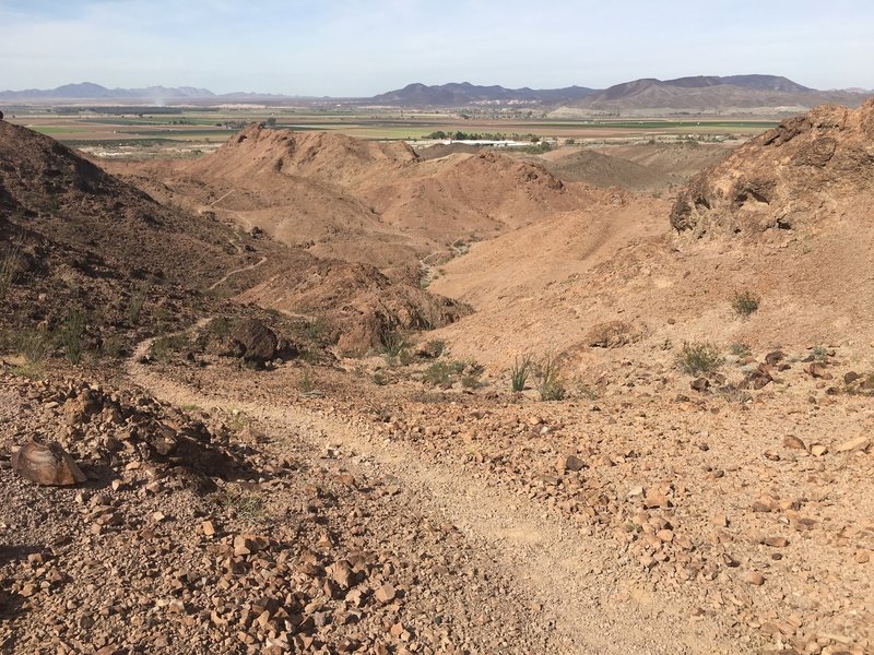 Experience a diverse landscape all around you on the Sugarloaf Peak Trails.