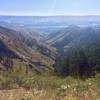 Nice view from the top of Stairway looking at the Columbia River and Wenatchee, WA.