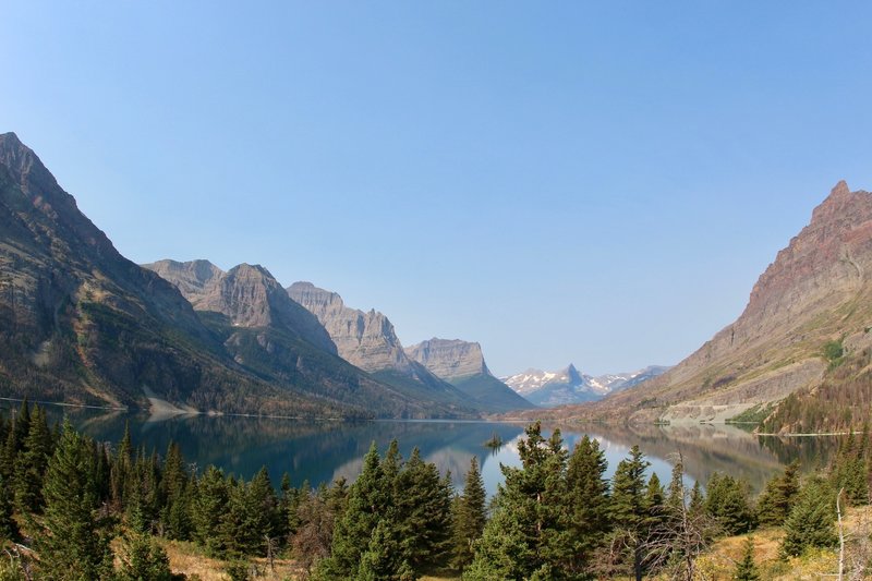 Wild Goose island on St Mary lake