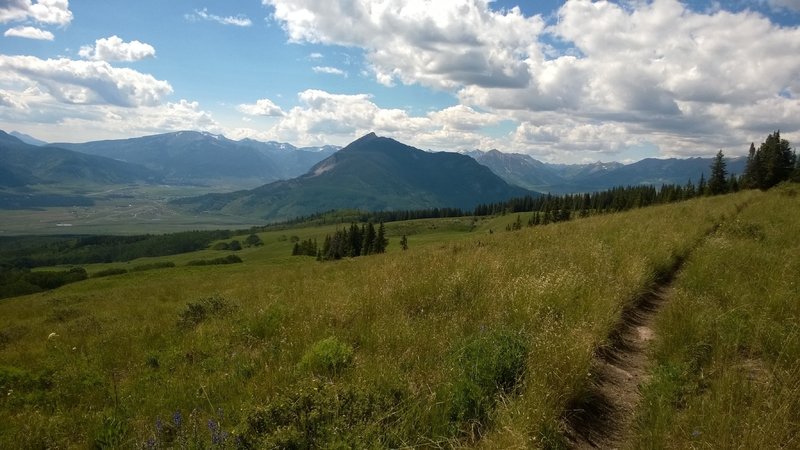 Some of the best views of the valley from the top of 409.5