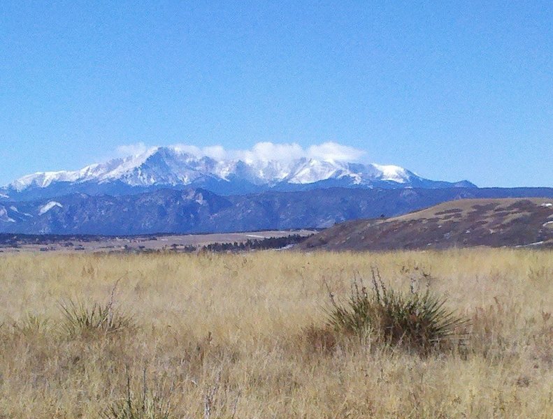 Looking South towards Pikes Peak