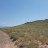 One of the covered rest spots along the Overlook Trail along the base of JA volcano.