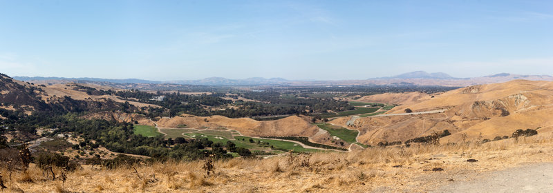 Panoramic view of the Tri-Valley with Mount Diablo in the background.