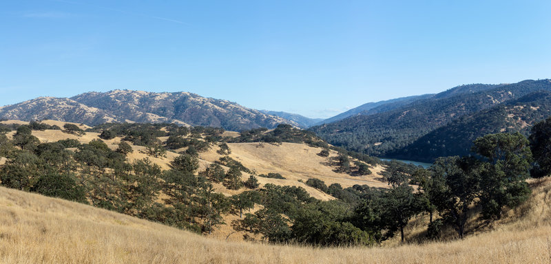 Del Valle Regional Park from the Ridgeline Trail