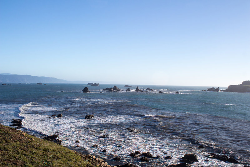 Castle Rock from Point St. George