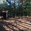 One of the shelters along the Adventure Trail for overnight stays if you wish.