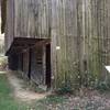 Barn just off the trail—open for exploration.