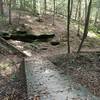 Bridge and outcrop