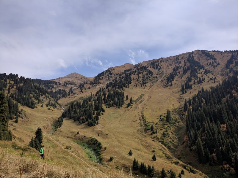 Furmanovka and Panorama peaks.