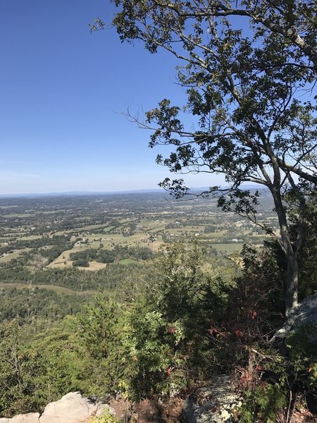 East overlook, close to the beginning.