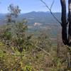 View looking east from the knob.