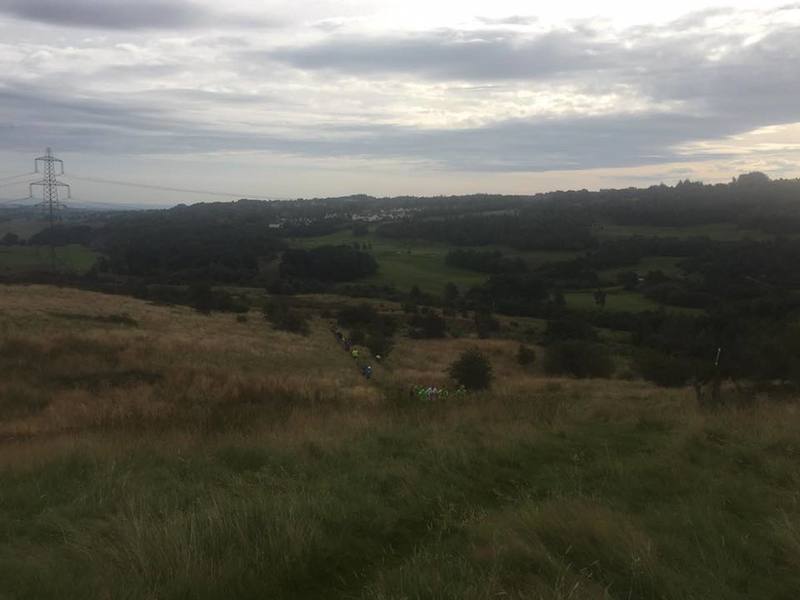 Looking east from Croy Hill.