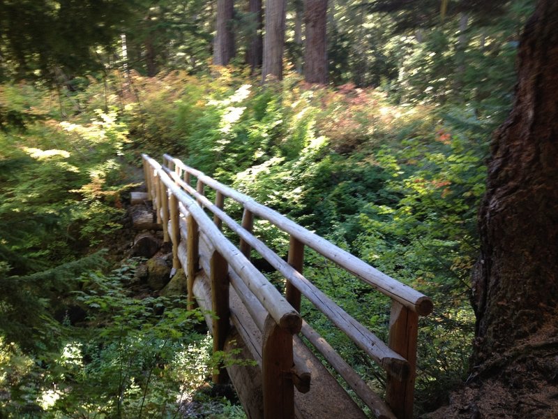 First of many bridge crossings.