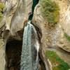 One of the many Maligne Canyon waterfalls