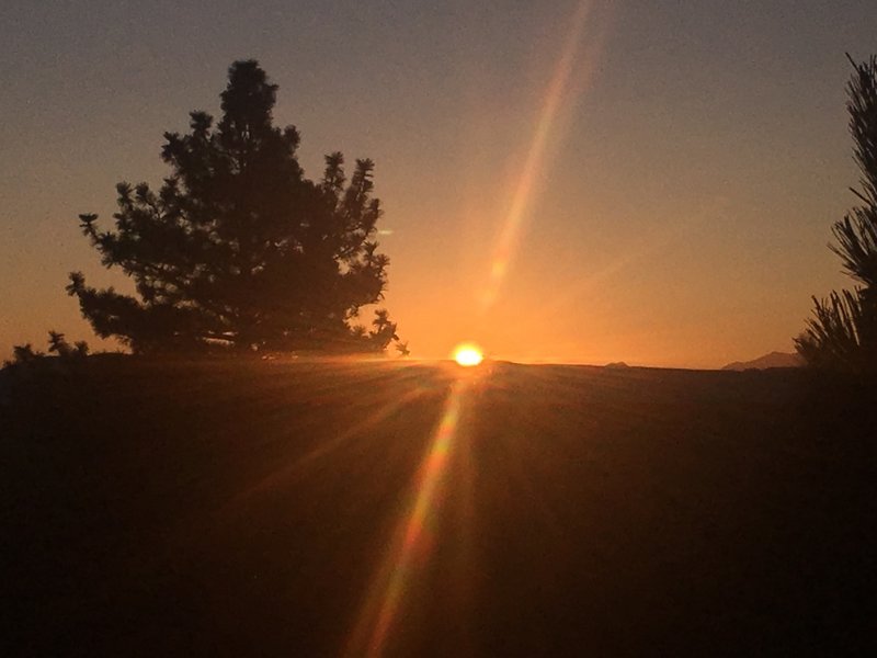 Sunrise over Mono Lake