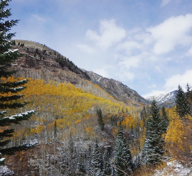 Heading up to Booth Creek Falls.