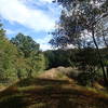 Trail along levee.