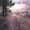 ATV Barrier-View of Upper ogden meadow.