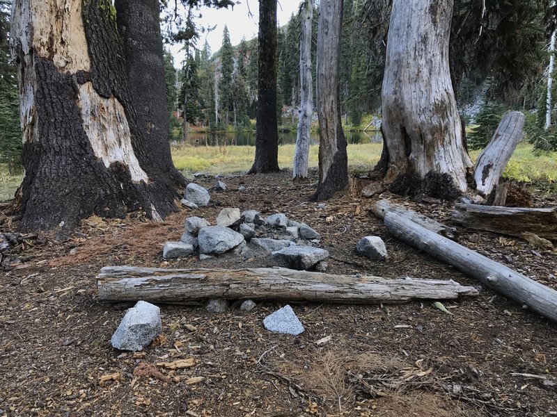 Campsite on Monument Lake