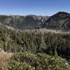 View from Ukonom-Cuddihy Trail looking northeast into Granite Lakes Basin.