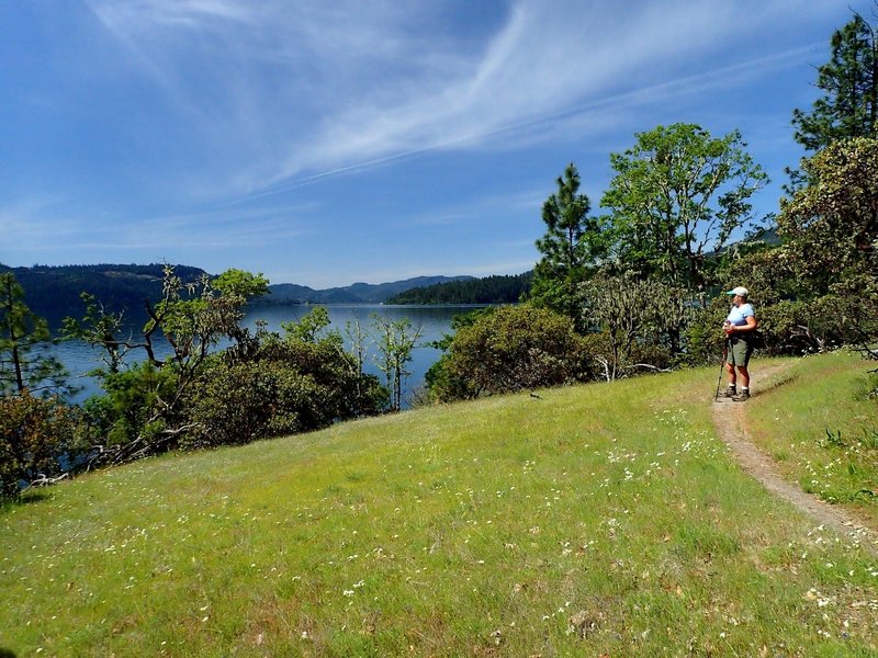 Lost Creek Lake from the North Shore Trail