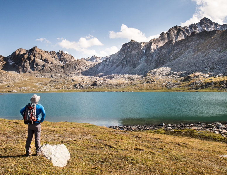 One of the Boz-Uchuk Lakes.