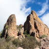 Pinnacles above Bear Gulch Reservoir