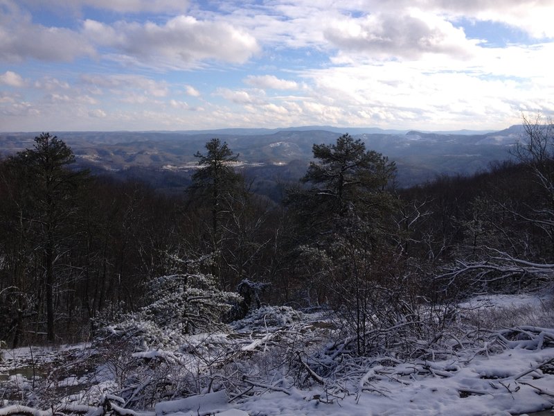 View from Twin Cliffs Overlook