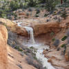 Waterfall near Mossy Cave