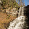 Water.  Falling in cascades.  aka Cascades Falls.