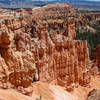 Hoodoos from Sunset Point with Bristlecone Point in the background