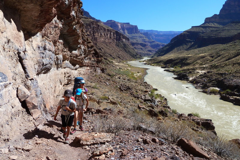 Entering the Granite Narrows