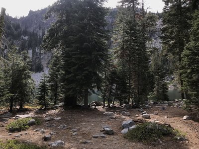 Trail Gulch Lake Spur Trail in Trinity Alps Wilderness