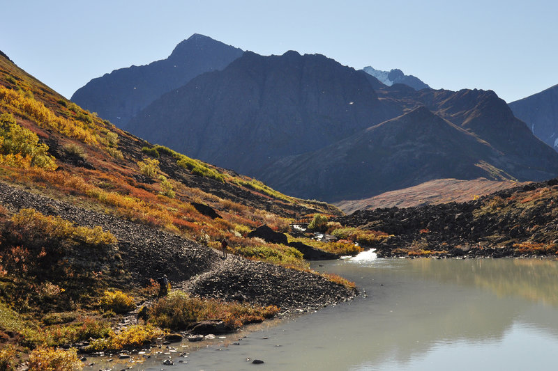 South Fork Eagle River. Chugach State Park, Alaska.