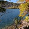 East shore of Jordan Pond in the Fall.