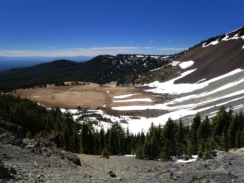 Overlooking the Cottonwood Creek Basin.