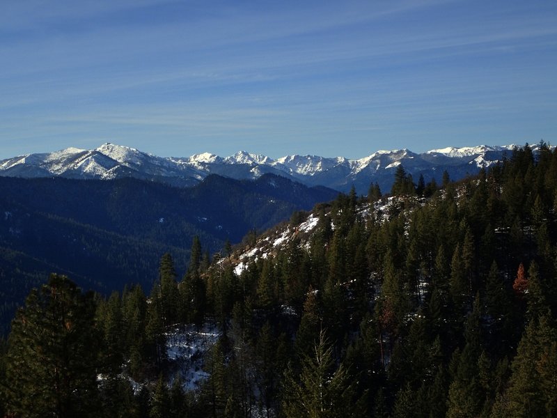 Red Buttes Wilderness from the Little Grayback Trail.