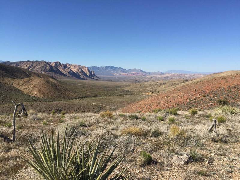 Red Rock seen from Dead Horse trail.