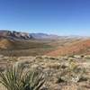 Red Rock seen from Dead Horse trail.