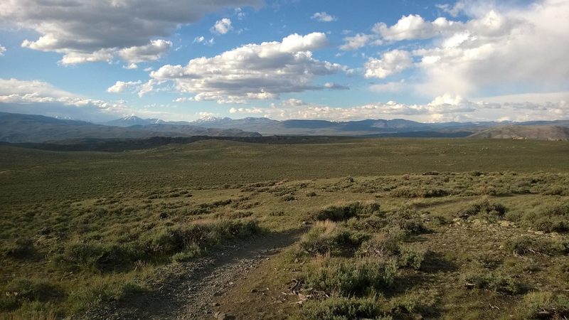 A typical beautiful Hartman Rocks evening at the top of Josho's