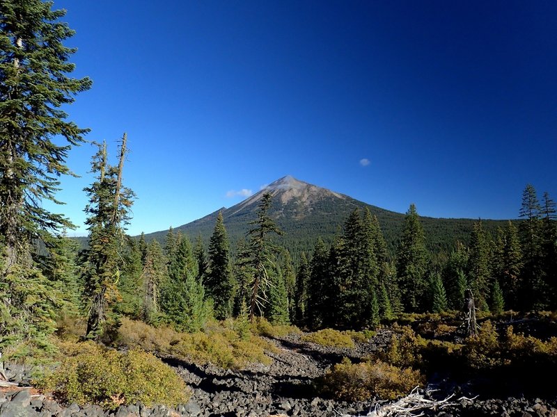 Mount McLoughlin from the west side of Brown Mountain.