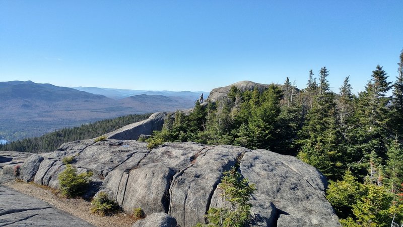 Enjoy a gorgeous view from beyond the summit.