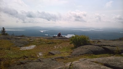 Amazing views from the summit.