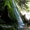 Waterfall near the north end shelter.